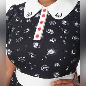 Felix The Cat X Unique Vintage Felix Comic Flare Dress